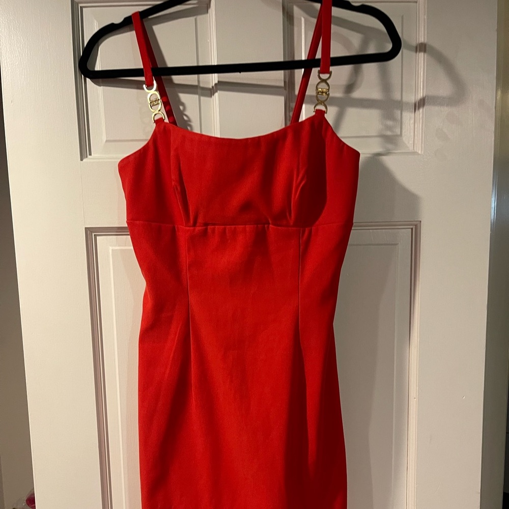 Red Mini Dress Size S